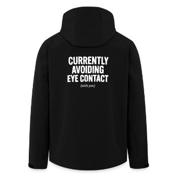 Pas de contact visuel - Veste softshell homme en polyester recyclé Stanley/Stella - noir - Dos - AI Model Male 185 light (185cm)