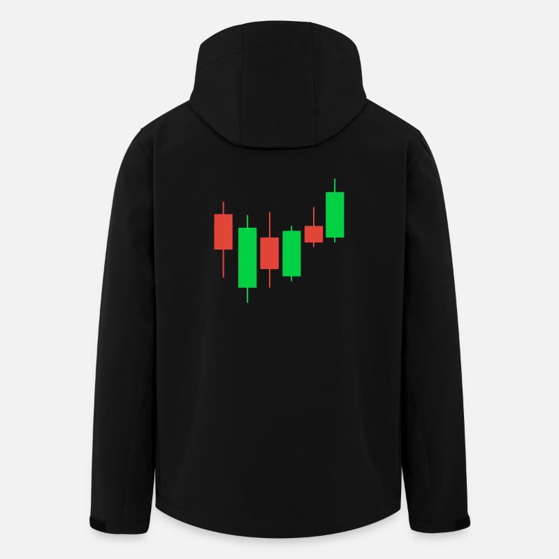 crypto - Men’s Recycled Softshell Jacket by Stanley/Stella - black