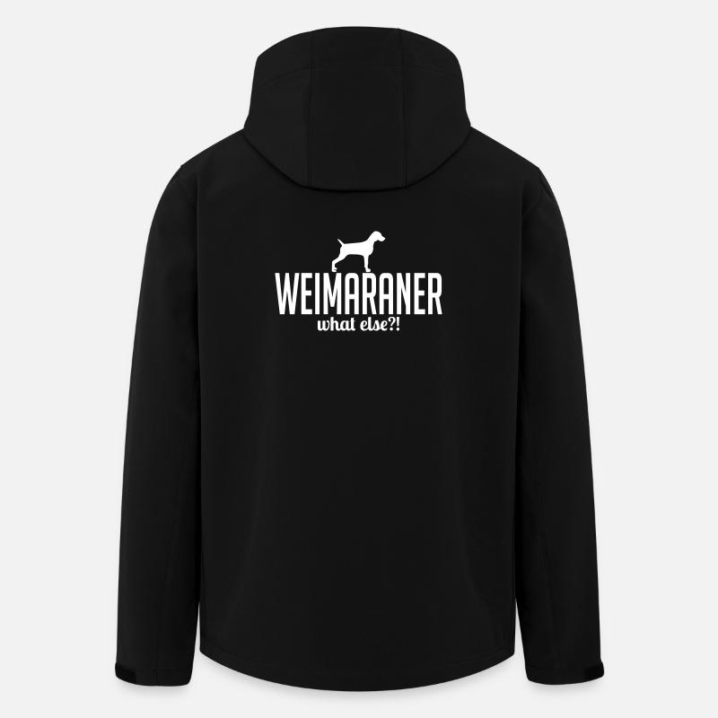 WEIMARANER whatelse - Veste softshell homme en polyester recyclé Stanley/Stella - noir