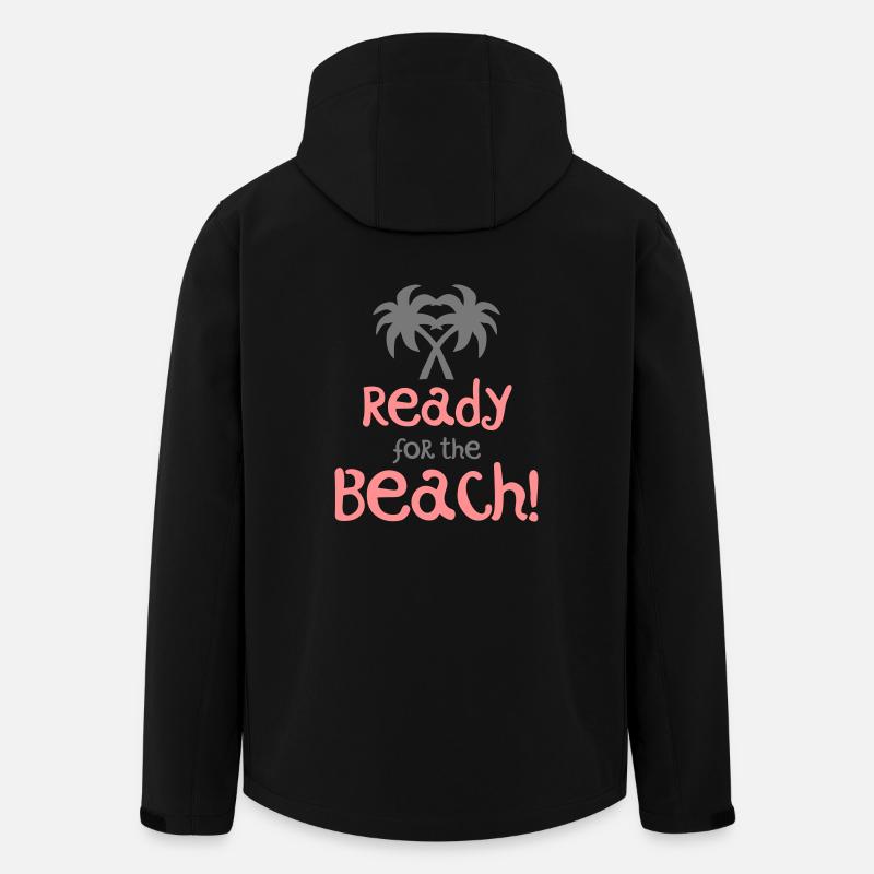 Strand - Recycelte Männer Softshell-Jacke Discoverer von Stanley/Stella - Schwarz