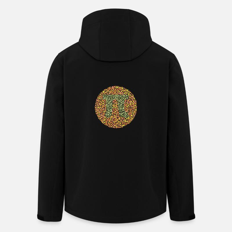 Pi test d'oeil - Veste softshell homme en polyester recyclé Stanley/Stella - noir