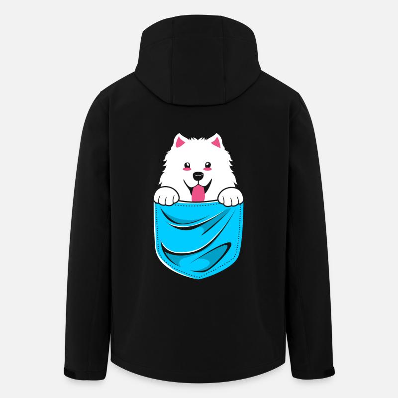 Samoyède - Veste softshell homme en polyester recyclé Stanley/Stella - noir