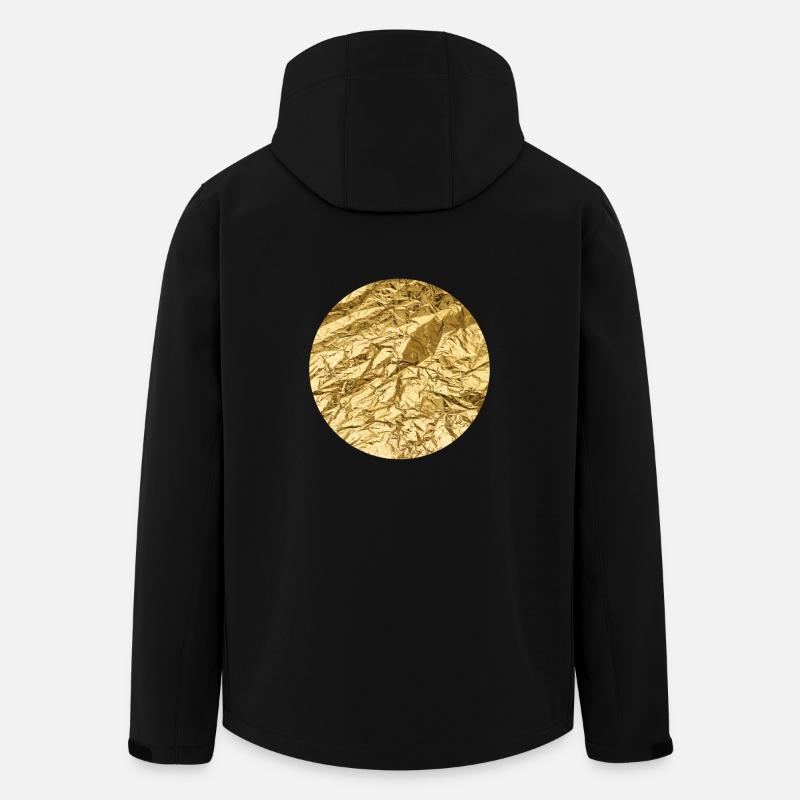 Goold - Recycelte Männer Softshell-Jacke von Stanley/Stella - Schwarz