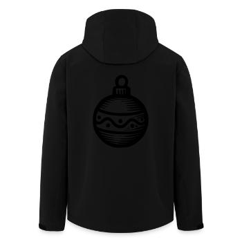 Boule de Noel - Veste softshell homme en polyester recyclé Stanley/Stella - noir - Dos - AI Model Male 185 light (185cm)