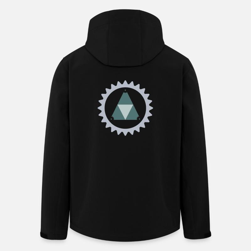 Cadeau de vérité  - Veste softshell homme en polyester recyclé Stanley/Stella - noir