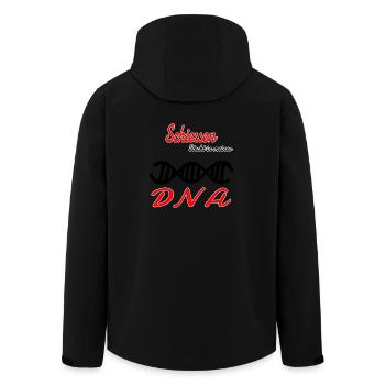 Il est dans mon passe-temps d’ADN - Veste softshell homme en polyester recyclé Stanley/Stella - noir - Dos - AI Model Male 185 light (185cm)