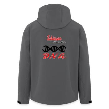 Il est dans mon passe-temps d’ADN - Veste softshell homme en polyester recyclé Stanley/Stella - charbon - Dos - AI Model Male 185 light (185cm)