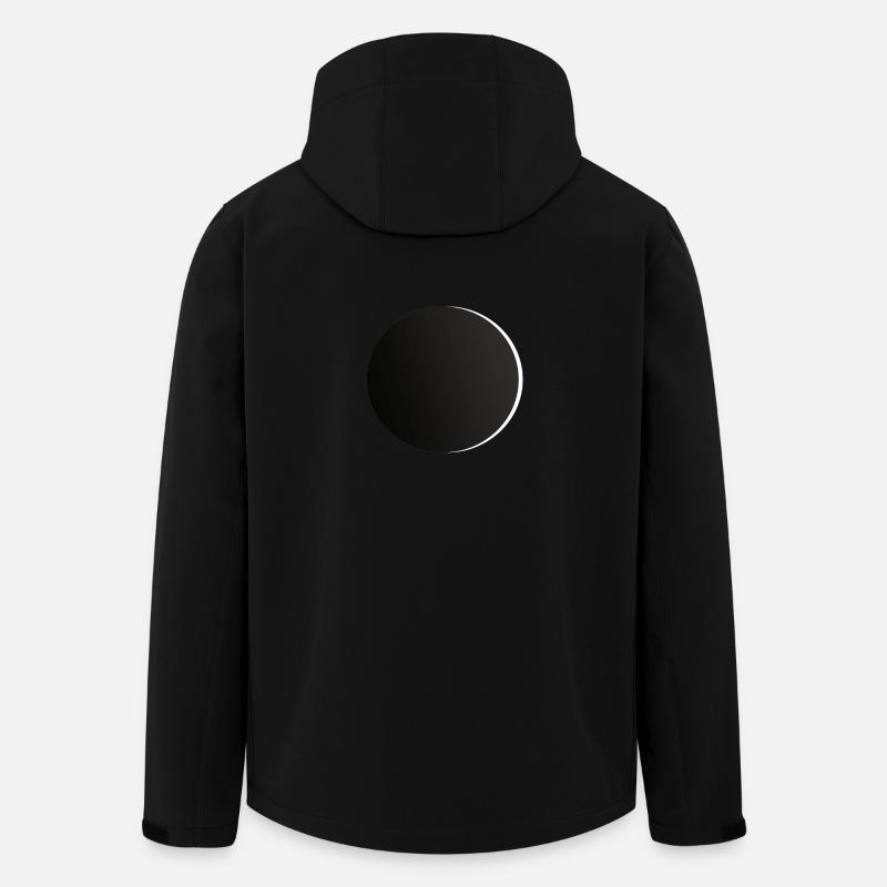 disque Eclipse chemise anche - Veste softshell homme en polyester recyclé Stanley/Stella - noir