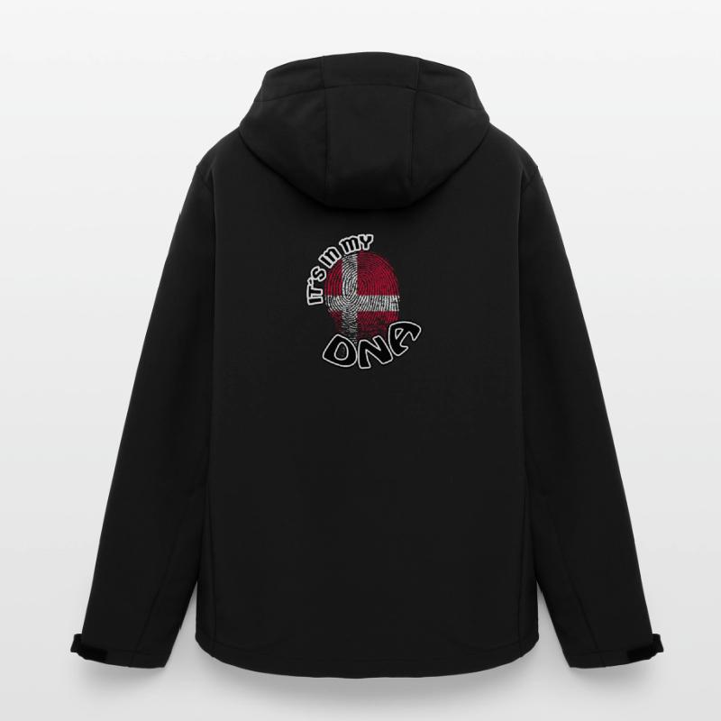 Cadeau Il est dans mon adn dns racines Danemark Veste softshell homme en polyester recyclé Stanley/Stella