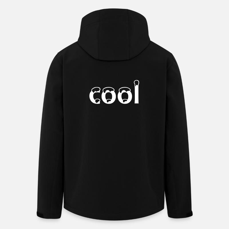 cool - Men’s Recycled Softshell Jacket by Stanley/Stella - black