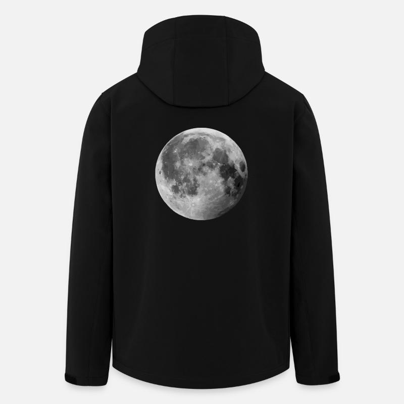 luna - Giacca softshell uomo in poliestere riciclato di Stanley/Stella - nero