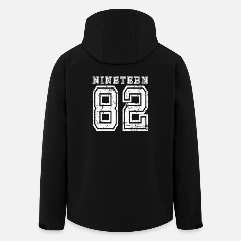 1982 NINETEEN - Veste softshell homme en polyester recyclé Stanley/Stella - noir