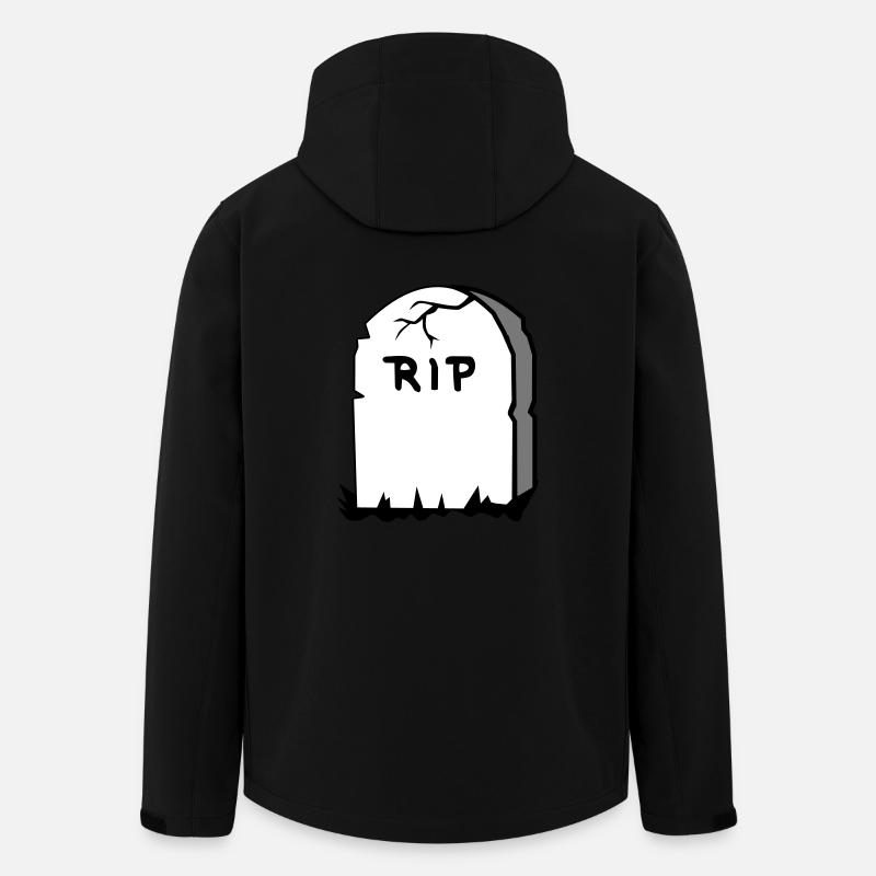 Gravestone - Recycelte Männer Softshell-Jacke von Stanley/Stella - Schwarz