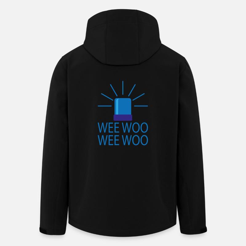 weewoo - Recycelte Männer Softshell-Jacke von Stanley/Stella - Schwarz