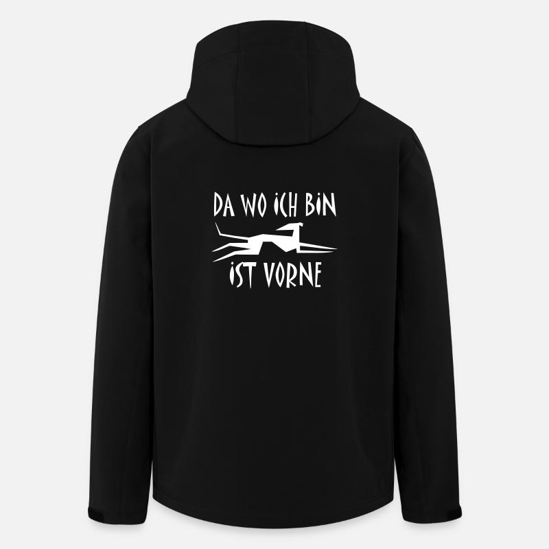 Windhund - Recycelte Männer Softshell-Jacke von Stanley/Stella - Schwarz