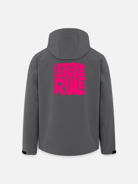 Leinwand - Recycelte Männer Softshell-Jacke von Stanley/Stella - Schwarz