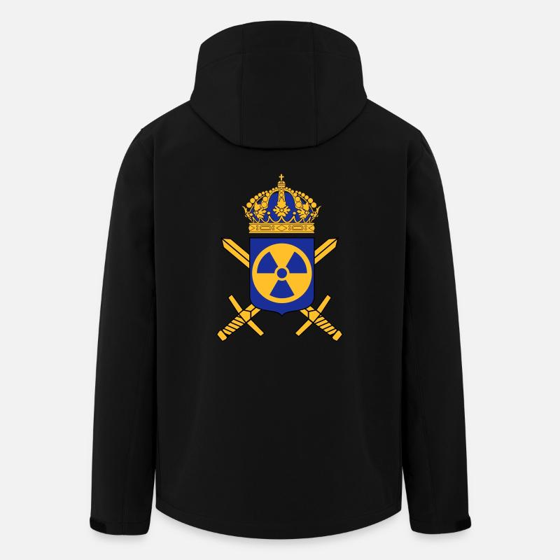 The Swedish Nuclear Weapons Programme - Men’s Recycled Softshell Jacket by Stanley/Stella - black
