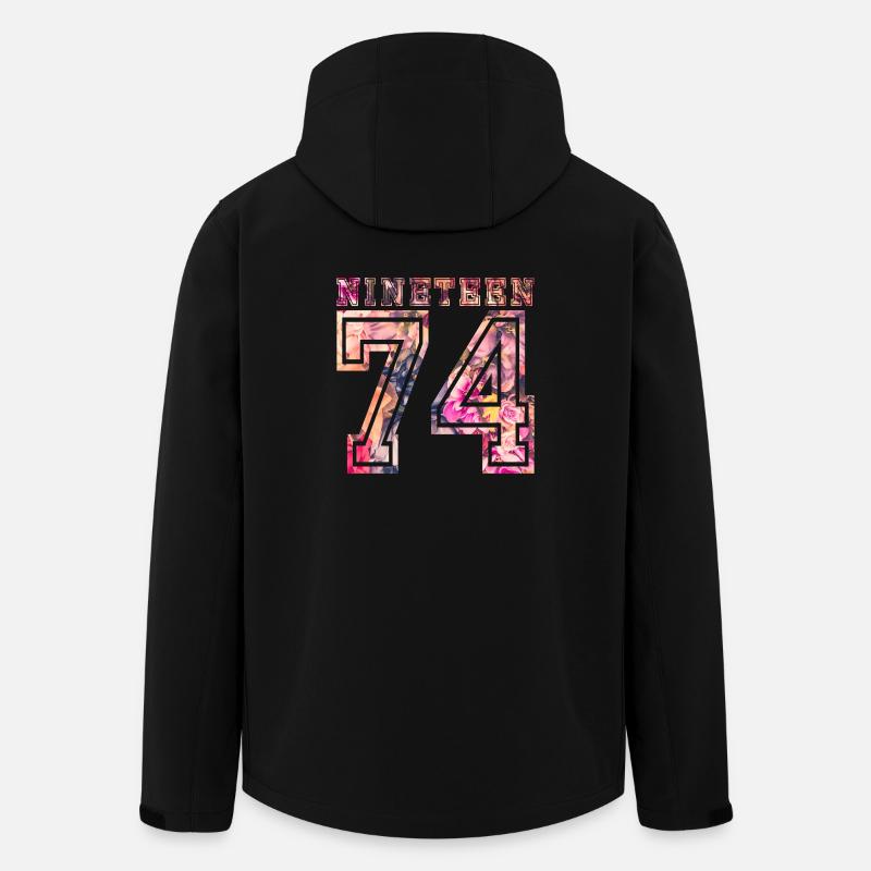 NINETEEN 1974 B - Men’s Recycled Softshell Jacket by Stanley/Stella - black