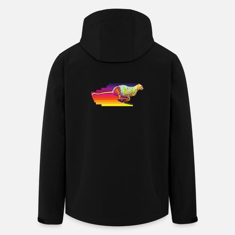 Gepart in Action - Recycelte Männer Softshell-Jacke von Stanley/Stella - Schwarz