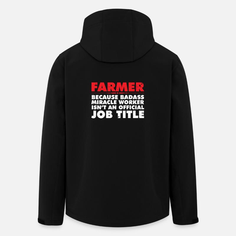 FARMER - Men’s Recycled Softshell Jacket by Stanley/Stella - black