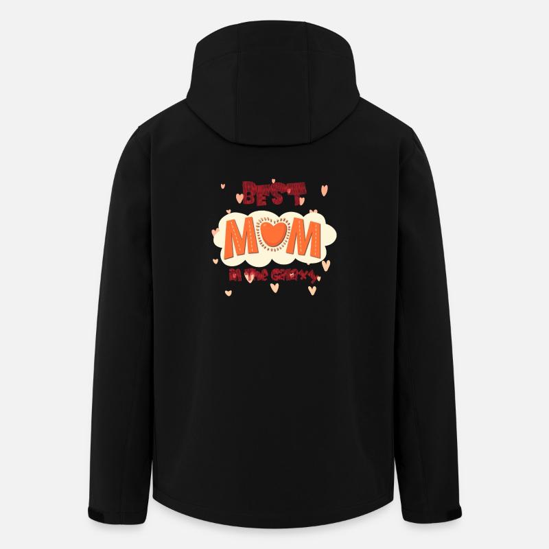 best mum - Men’s Recycled Softshell Jacket by Stanley/Stella - black