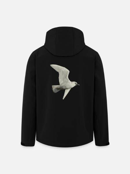 Bird - Men’s Recycled Softshell Jacket by Stanley/Stella - black
