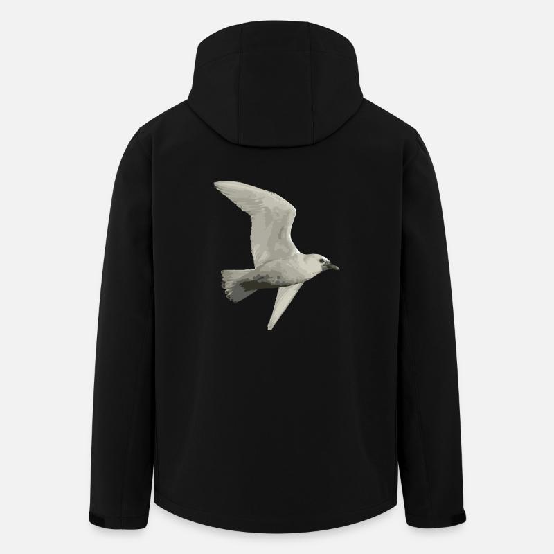 Bird - Men’s Recycled Softshell Jacket by Stanley/Stella - black