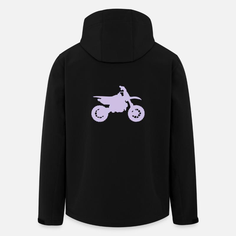 tr_moto - Men’s Recycled Softshell Jacket by Stanley/Stella - black