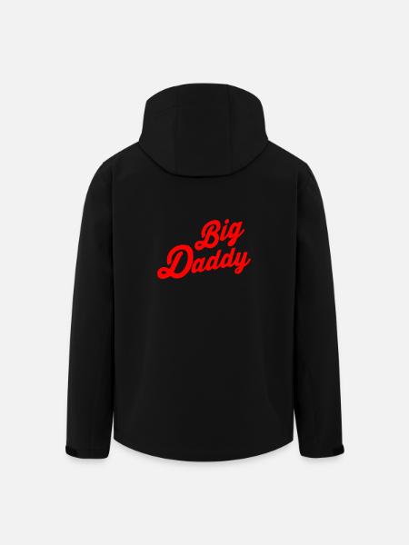 Big daddy - Men’s Recycled Softshell Jacket by Stanley/Stella - black