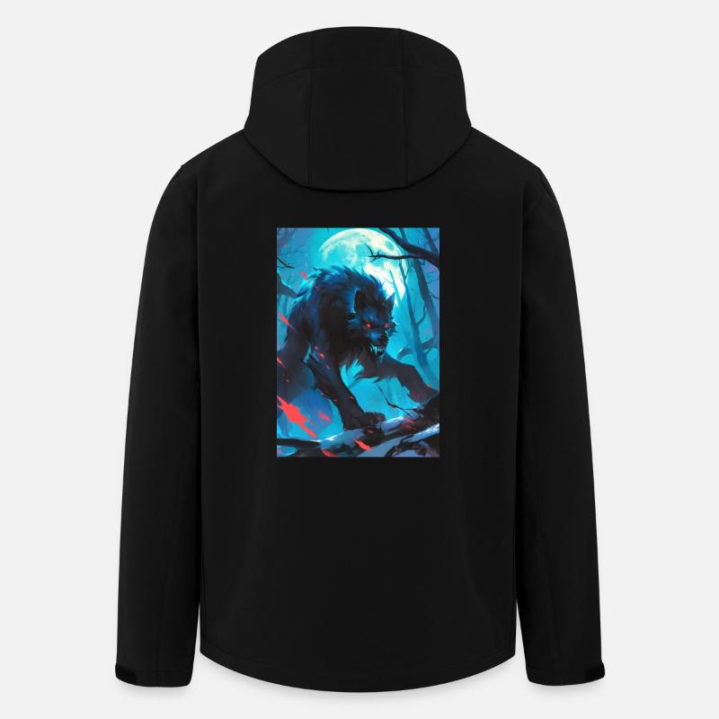 Werewolf Werwolf - Recycelte Männer Softshell-Jacke von Stanley/Stella - Schwarz