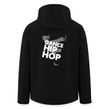 Dance HIPHOP - Men’s Recycled Softshell Jacket by Stanley/Stella - black - Back - AI Model Male 185 light (185cm)