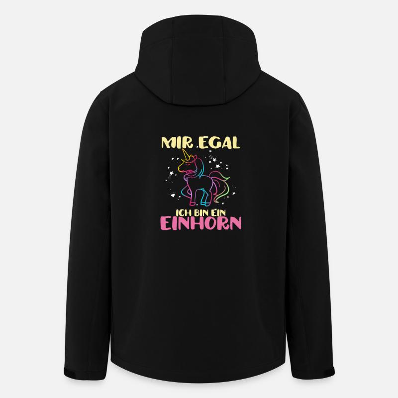 licorne - Veste softshell homme en polyester recyclé Stanley/Stella - noir