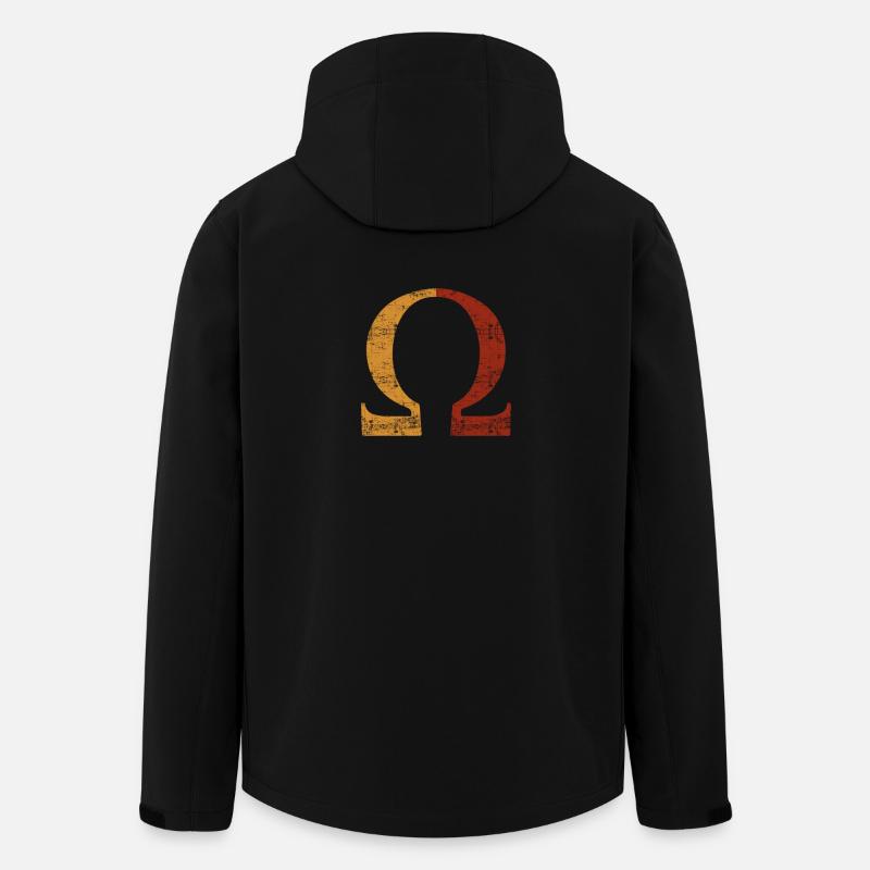 Omega-Grafiken - Recycelte Männer Softshell-Jacke von Stanley/Stella - Schwarz