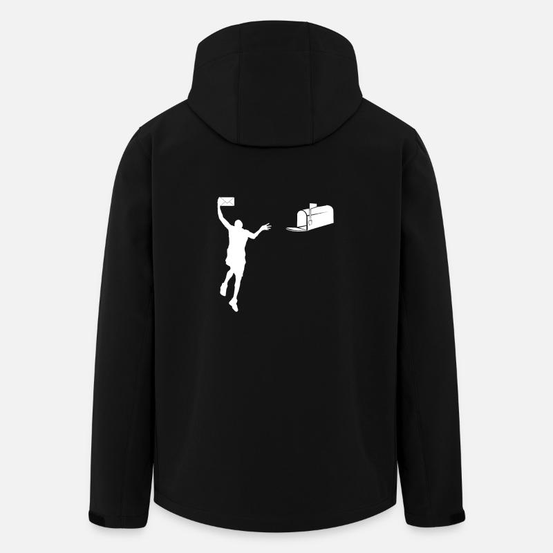 Dunking Post - Veste softshell homme en polyester recyclé Stanley/Stella - noir