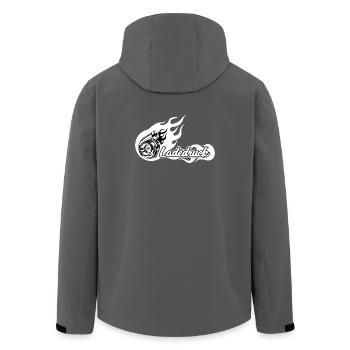Pression de suralimentation turbo Tuner T-shirt turbocompresseur Gechenk - Veste softshell homme en polyester recyclé Stanley/Stella - charbon - Dos - AI Model Male 185 light (185cm)