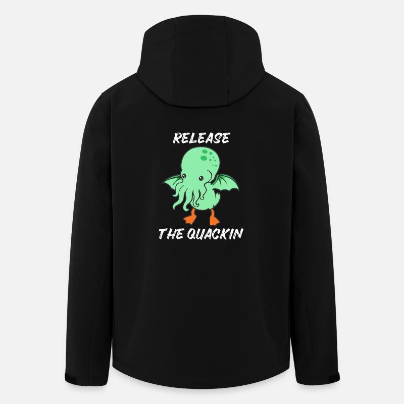 Release the Quackin Canard de bain - Veste softshell homme en polyester recyclé Stanley/Stella - noir