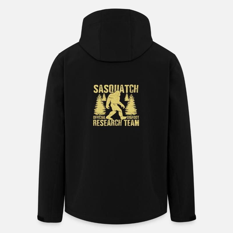 Équipe de recherche Bigfoot - Veste softshell homme en polyester recyclé Stanley/Stella - noir