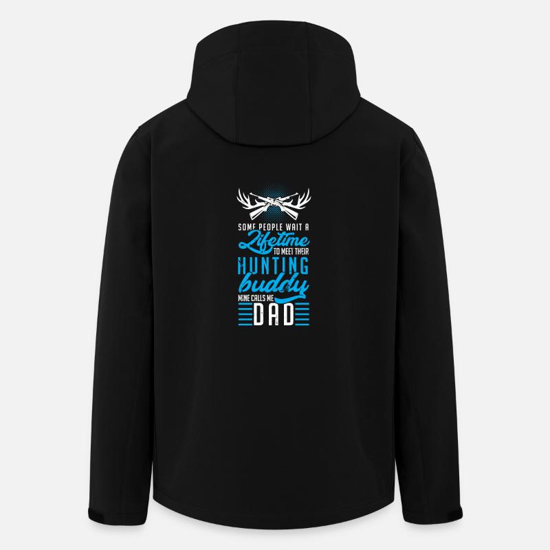 Daddy hunter - Men’s Recycled Softshell Jacket by Stanley/Stella - black