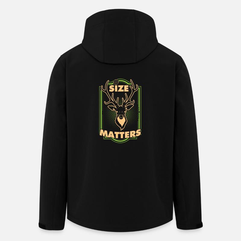 Taille Matter - Veste softshell homme en polyester recyclé Stanley/Stella - noir