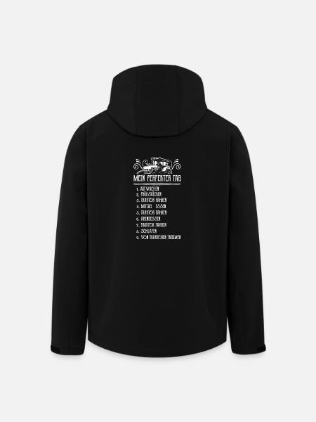 Landwirt Shirt · Landwirtschaft · Traktor Tag - Recycelte Männer Softshell-Jacke von Stanley/Stella - Schwarz