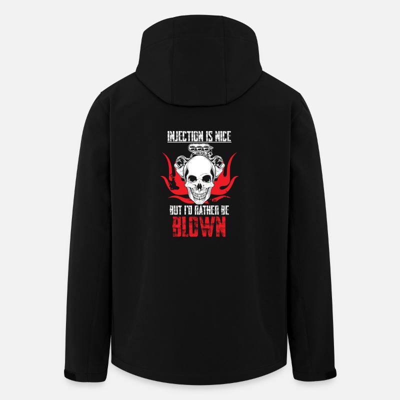 I'd rather be blown - Men’s Recycled Softshell Jacket by Stanley/Stella - black