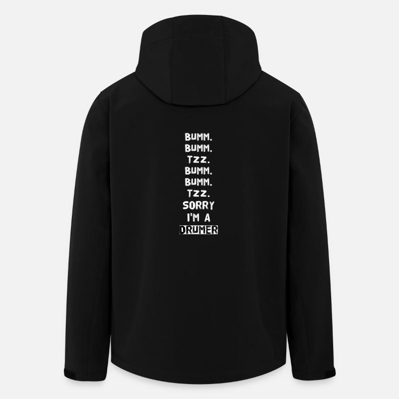 BATTERIE BEATBOX - Veste softshell homme en polyester recyclé Stanley/Stella - noir