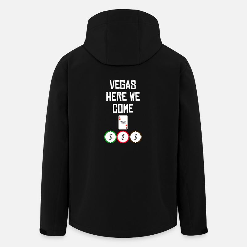 LAS VEGAS - Recycelte Männer Softshell-Jacke von Stanley/Stella - Schwarz