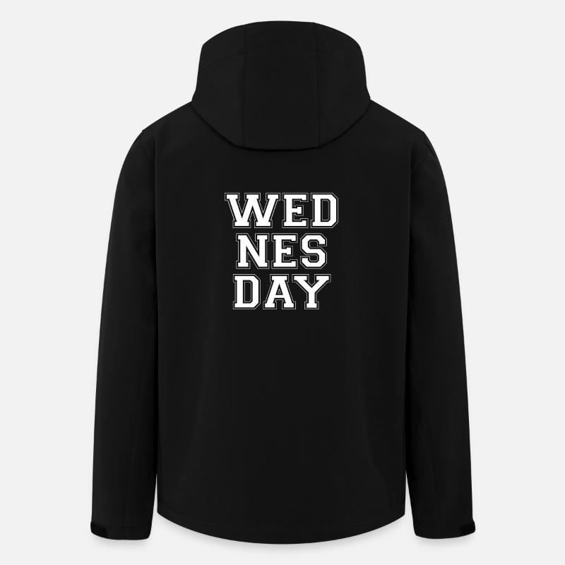 Wednesday Mittwoch - Recycelte Männer Softshell-Jacke von Stanley/Stella - Schwarz