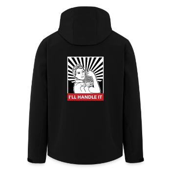girl Power - Veste softshell homme en polyester recyclé Stanley/Stella - noir - Dos - AI Model Male 185 light (185cm)