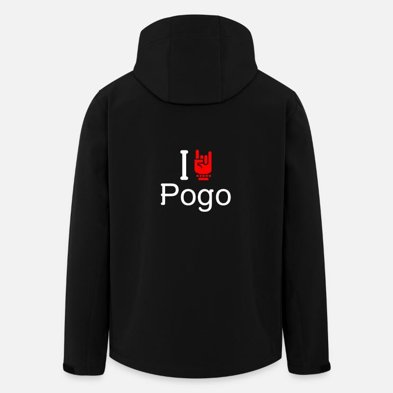 Pogo - Men’s Recycled Softshell Jacket by Stanley/Stella - black