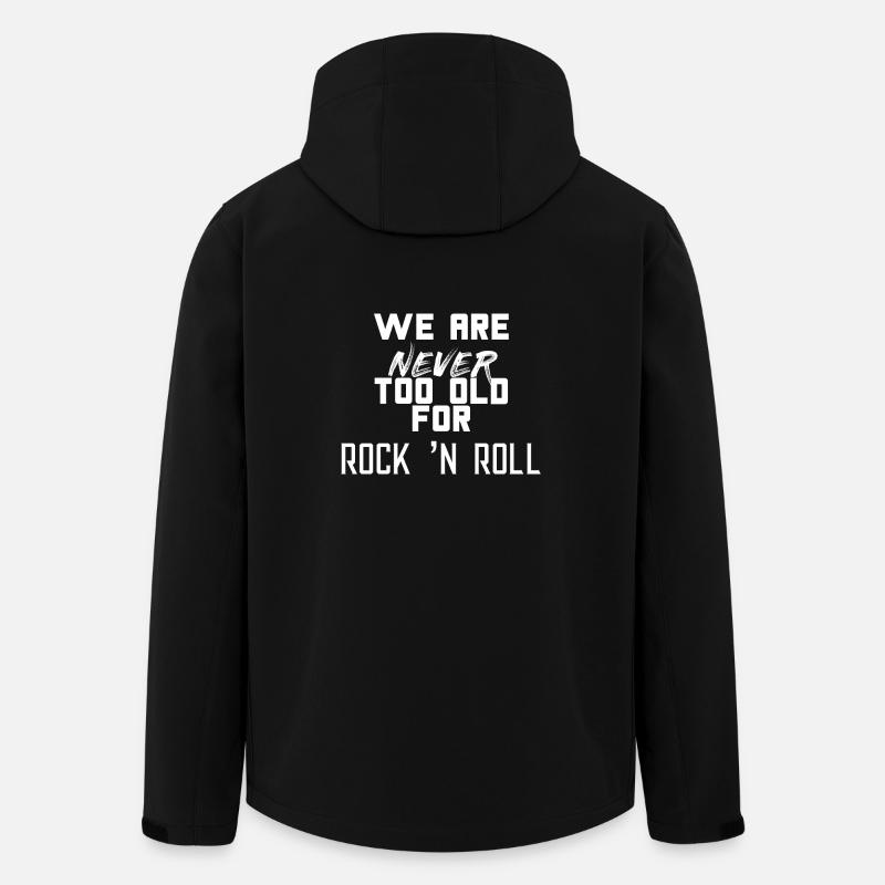ROCK AND ROLL - Recycelte Männer Softshell-Jacke von Stanley/Stella - Schwarz