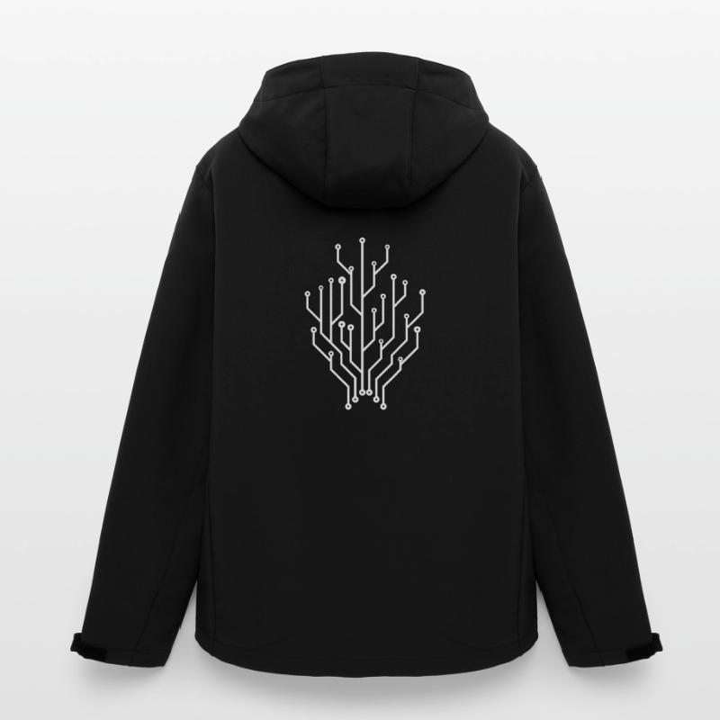 Connecteurs de circuits imprimés Programmer Computer Science Tree Veste softshell homme en polyester recyclé Stanley/Stella