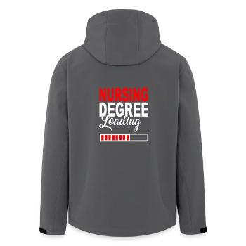 Degré d'allaitement Chargement de t-shirt cadeau - Veste softshell homme en polyester recyclé Stanley/Stella - charbon - Dos - AI Model Male 185 light (185cm)