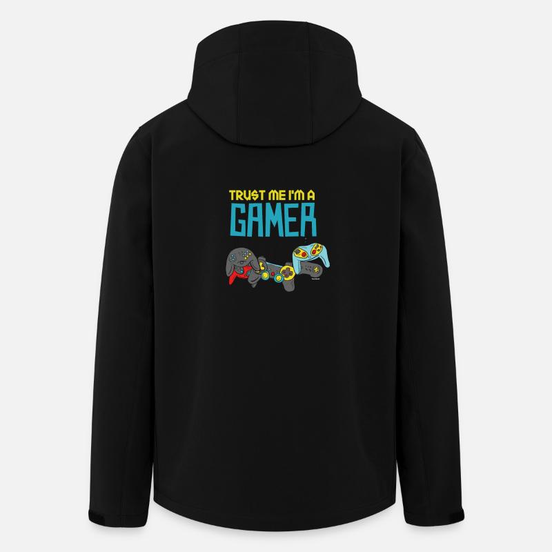 Trust Me I'm A Gamer - Men’s Recycled Softshell Jacket by Stanley/Stella - black